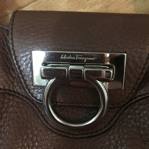 Salvatore Ferragamo Brown Marisa Satchel - Picture 2 of 7